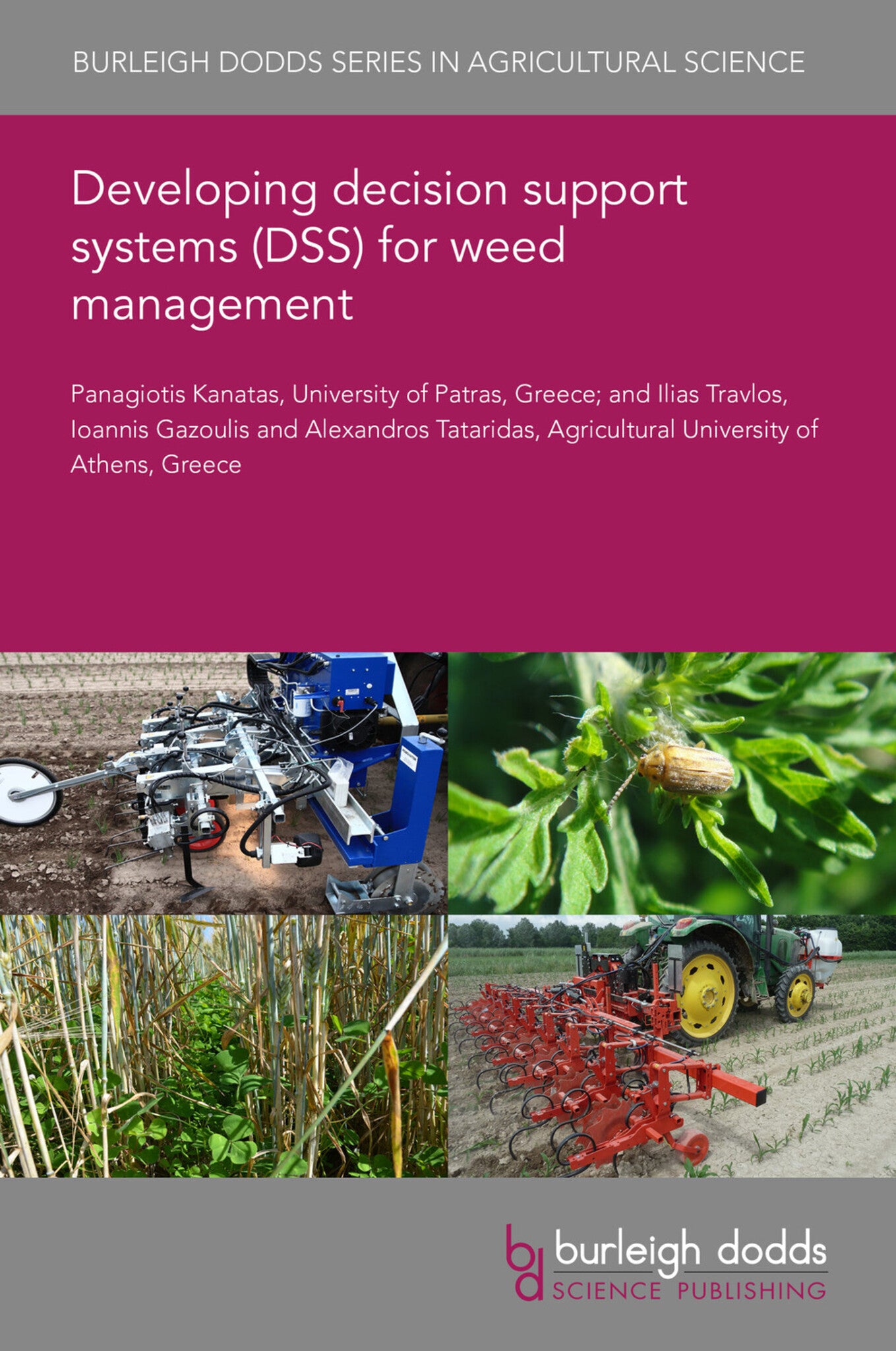 Cover image for Developing decision support systems (DSS) for weed management ISBN 9781801464833